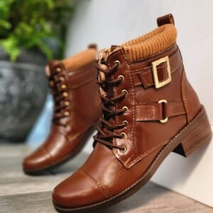 BOTIN PARA DAMA EN CUERO