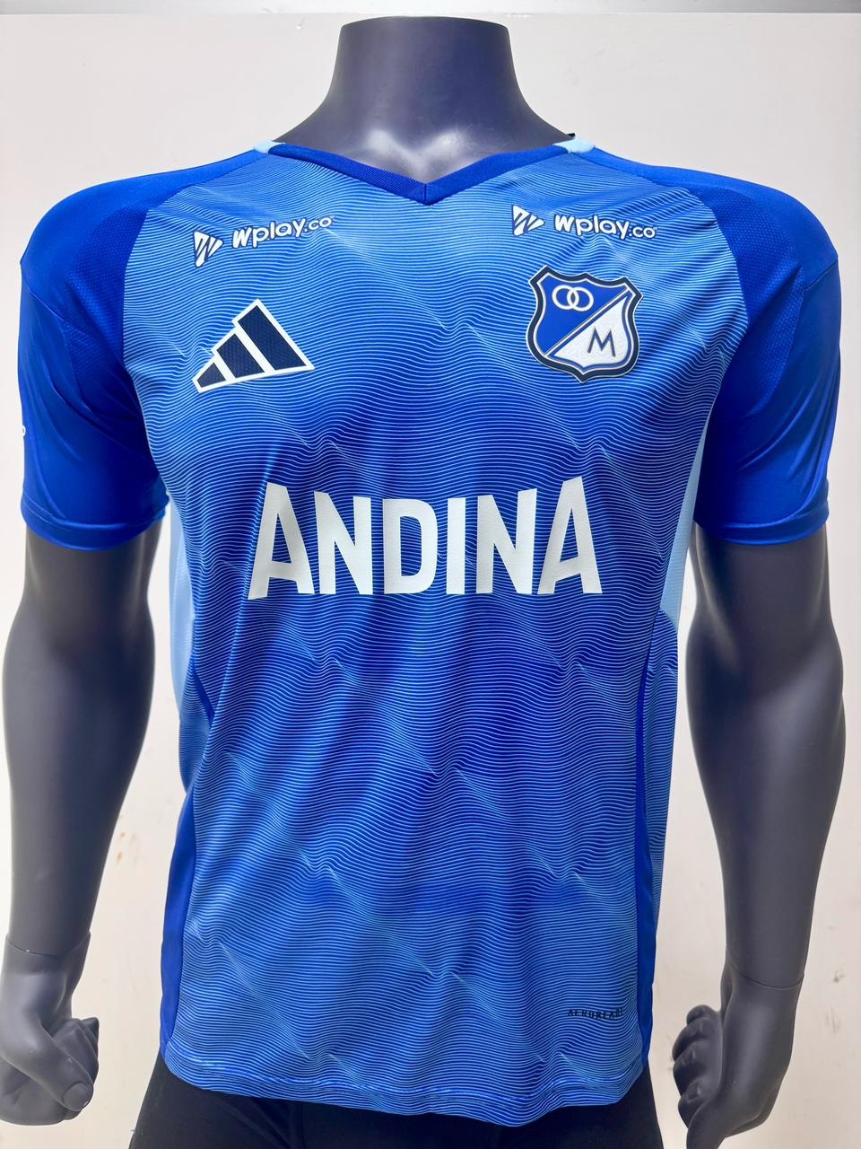 CAMISETA MILLONARIOS AZUL 2025