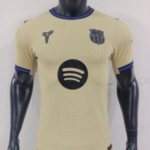 CAMISETA BARCELONA BEIGE VISITANTE 2025