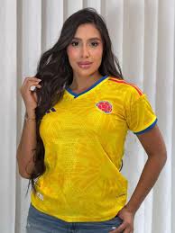 Camiseta bordada seleccion colombia- mujer - Imagen 3