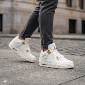 BOTAS RETRO 4 BLANCO